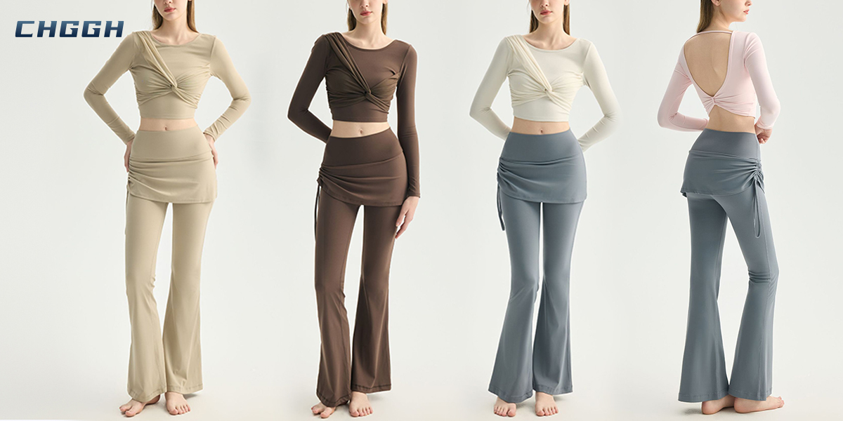 2-in-1 Yoga Pants with Skirt