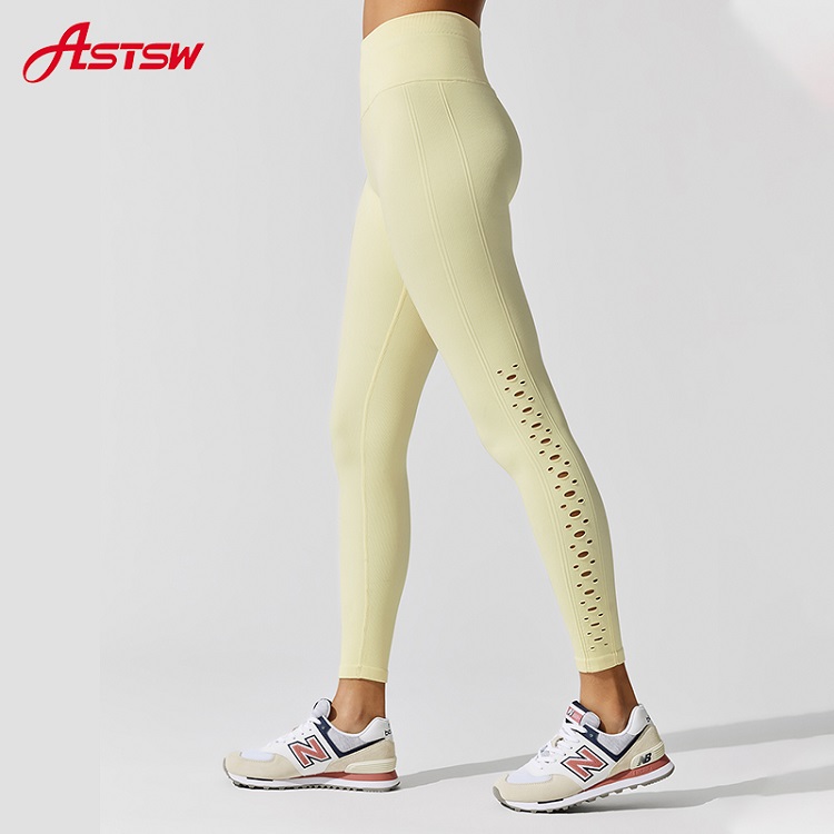 Perforated High-Waisted Gym pant