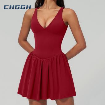 V-Neck Tennis Dress